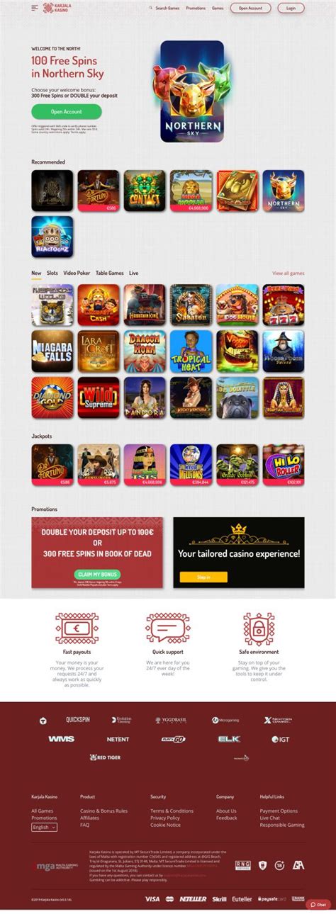 karjala casino|Karjala Casino Review & Ratings .